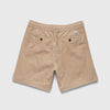 Tyler Corduroy Short - Chinchilla