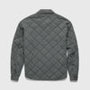 Lennon Quilted Shirt Jacket - Iron Gate Grey