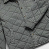 Lennon Quilted Shirt Jacket - Iron Gate Grey