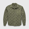 Lennon Quilted Shirt Jacket - Lichen Green
