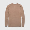 Sean Ultra Soft Classic Henley - Camel Heather