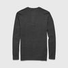 Sean Ultra Soft Classic Henley - Charcoal Heather