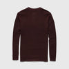 Sean Ultra Soft Classic Henley - Cabernet Heather