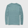 Sean Ultra Soft Classic Henley - Aqua Heather