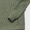 Eddie Knit Sweater - Lichen Green