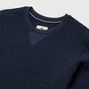 Butch Waffle Thermal Crewneck - Navy Heather