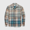 Brian Ombre Plaid Shirt - Aqua Combo