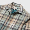 Brian Ombre Plaid Shirt - Aqua Combo