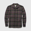 Brian Flannel Plaid Shirt - Grape Combo