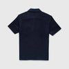 Mariner Terry Camp Collar Shirt - Navy Blazer