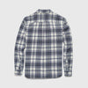 Brian Flannel Plaid Shirt - Jet Stream Combo