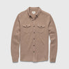 Rex Soft Knit Shirt - Camel Heather