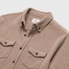 Rex Soft Knit Shirt - Camel Heather