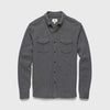 Rex Rib Knit Shirt - Charcoal Heather
