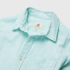 Brian Slub Shirt - Aqua Green