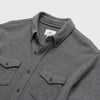 Rex Rib Knit Shirt - Charcoal Heather