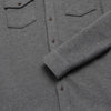 Rex Rib Knit Shirt - Charcoal Heather
