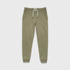 Dune Drawstring Terry Jogger - Lichen Green