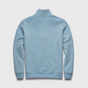 Bobby Soft Ribbed Fleece Quarter Zip - Blue Heather