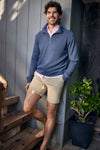 Andrew 7.5" Stretch Twill Short - Chinchilla