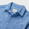 Brian Slub Shirt - Strong Blue