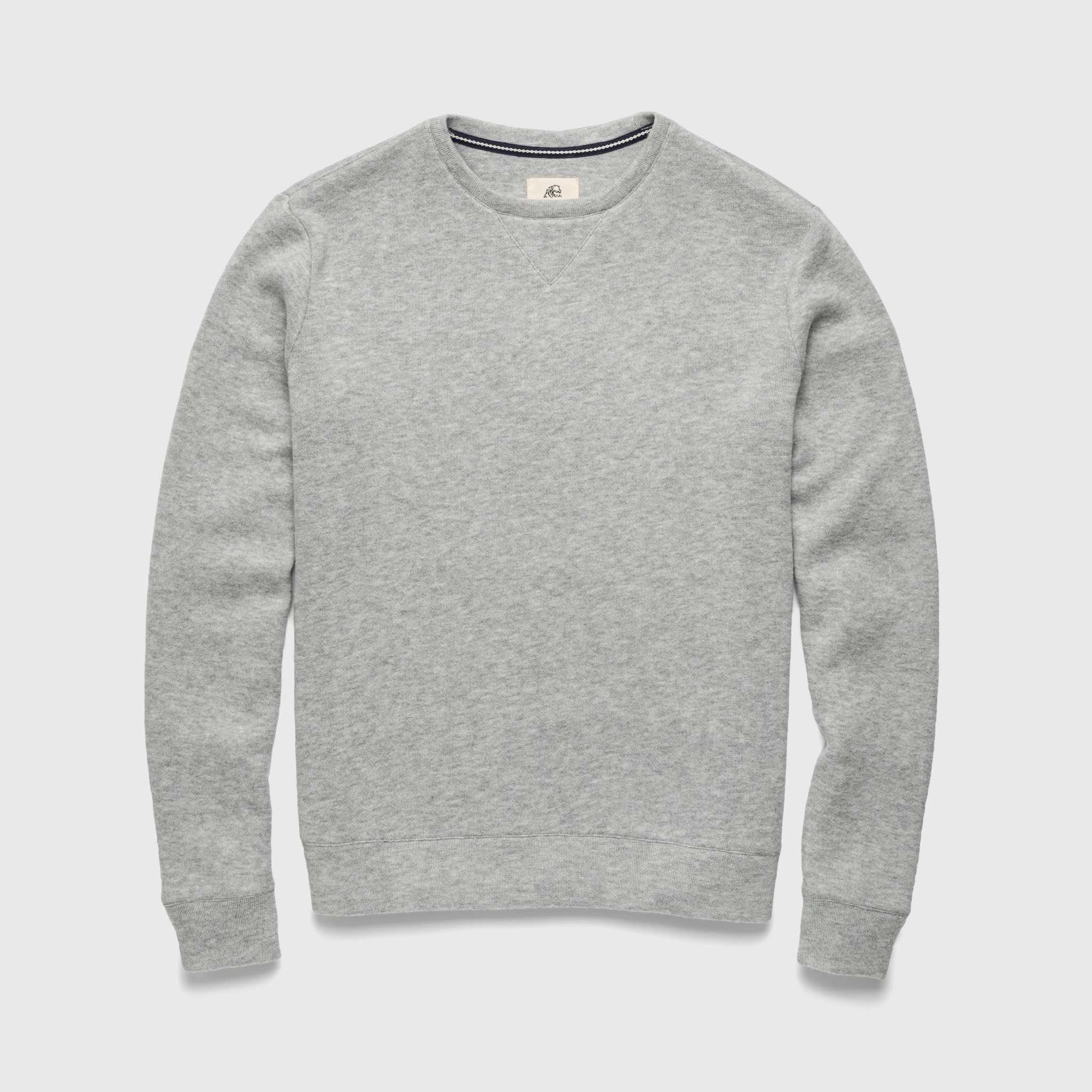Butch Cashmist Crewneck - Heather Grey - Surfside Supply Co