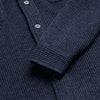 Dylan Waffle Fleece Shirt Jacket - Navy Heather