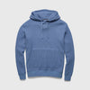 Ivan Waffle Thermal Hoodie - Blue Heather