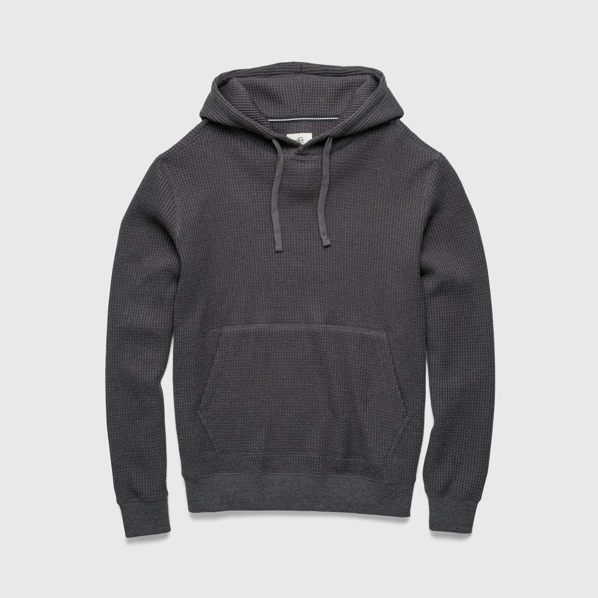 Ivan Thermal Hoodie - Charcoal Heather - Surfside Supply Co