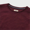 Butch Cashmist Crewneck - Cabernet Heather