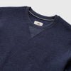 Butch Waffle Fleece Crewneck - Navy Heather
