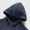 Danny Full-Zip Cashmist Fleece Hoodie - Navy Heather