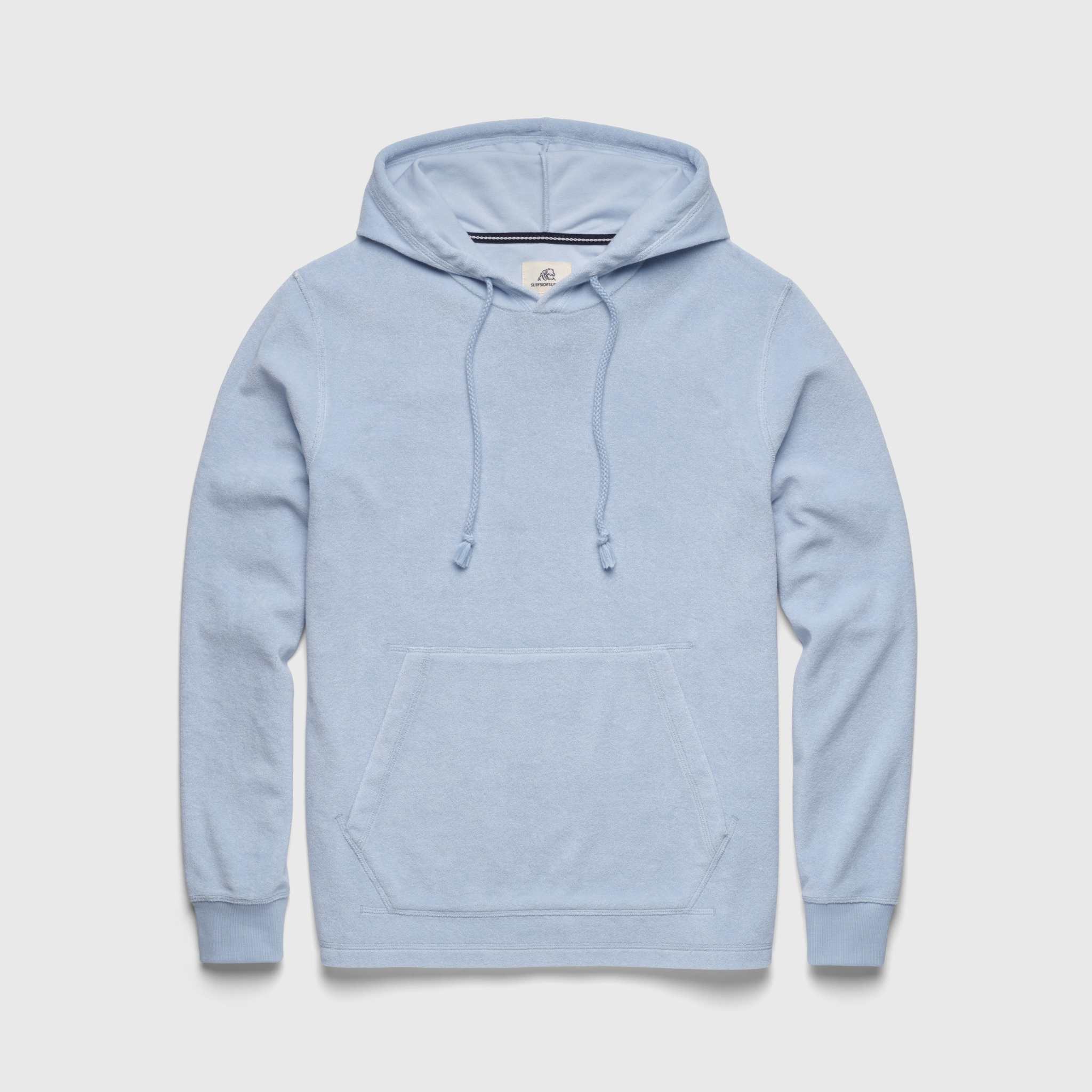 Dave Saltwater Terry Hoodie - Skyway Blue - Surfside Supply Co