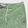 Duke 7.25” Doodle Boardshort - Turf Green