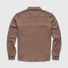 Dylan Waffle Fleece Overshirt - Camel Heather