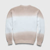 Eddie Dip-Dye Knit Sweater - Silver Gray