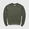 Eddie Knit Sweater - Lichen Green