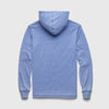 Harry Burnout Hooded Tee - Wedgewood Blue