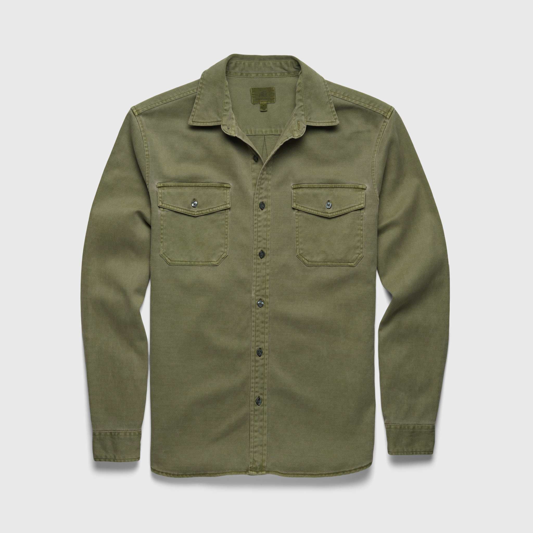 Jeb Tencel Shirt - Deep Lichen Green - Surfside Supply Co
