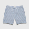 Jimmy 6.5" Seersucker Stripe Volley - Skyway Blue