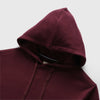 Justin Cashmist Fleece Hoodie - Cabernet Heather