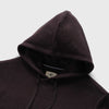 Justin Cashmist Fleece Hoodie - Dark Brown Heather