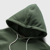 Marine French Terry Hoodie - Agave Green Combo