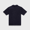 Mariner Saltwater Terry Camp Collar Shirt - Navy Blazer