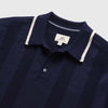 Nate Sweater Polo - Navy Blazer