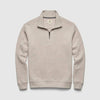 Bobby Cashmist Fleece Quarter Zip - Taupe Grey Heather