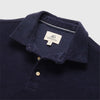 Ryan Saltwater Terry Polo - Navy Blazer