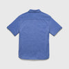 Tony Burnout Knit Shirt - Wedgewood Blue