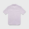 Tony Pique Knit Shirt - Purple Heather