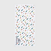 Cocktail Print Towel - White